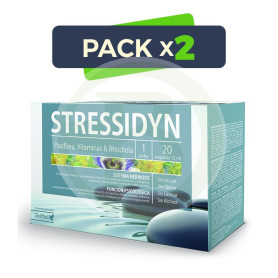 Pack 2x Stressidyn Pasiflora 20 Ampollas Dietmed