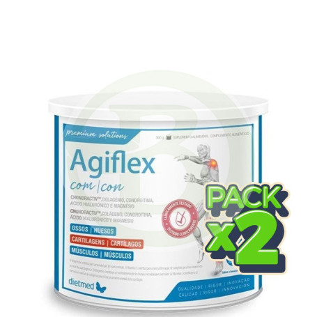 Pack 2x Agiflex Lata 300Gr. Dietmed
