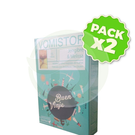 Pack 2x Vomistop 15 Cápsulas Dietmed