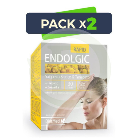 Pack 2x Endolgic 30 Comprimidos Dietmed