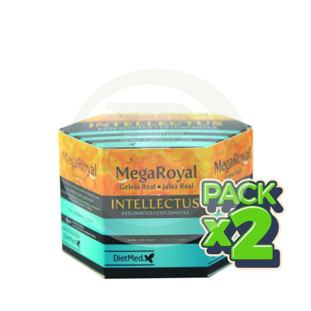 Pack 2x Megaroyal Intellectus 20 Ampollas Dietmed