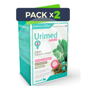 Pack 2x Urimed Candid 30 Cápsulas Dietmed