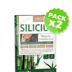 Pack 2x Silicius Orgánico 30 Cápsulas Dietmed