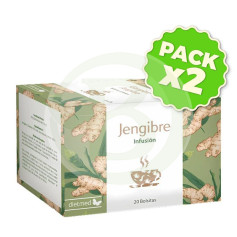 Pack 2x Infusão Gengibre 20 Saquinhos Dietmed