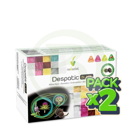Pack 2x Despatic Black 20 Viales De 10Ml. Novadiet
