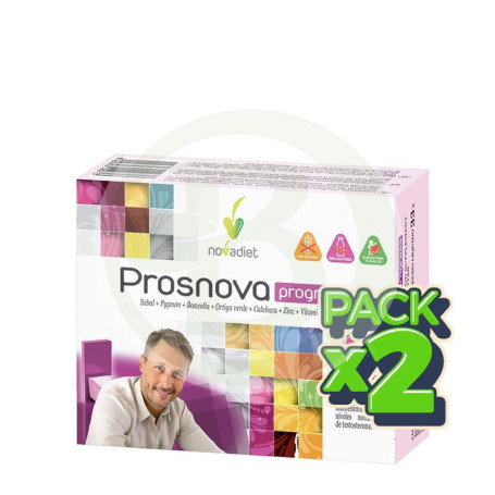 Pack 2x Prosnova Progress 60 Cápsulas Novadiet