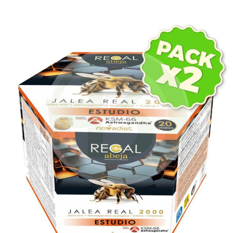 Pack 2x Regal Abeja Estudio 20 Viales Nova Diet