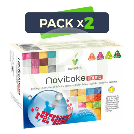 Pack 2x Novitake Imuno 20 Viales Novadiet