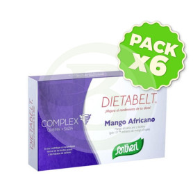 Pack 6x Db-Complex Mango Africano 60 Cápsulas Santiveri