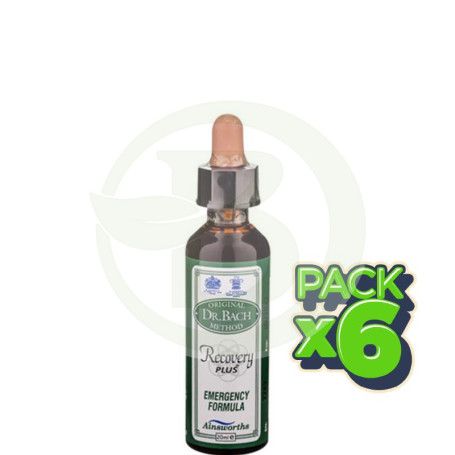 Pack 6x Bach Recovery Plus 20Ml. Santiveri