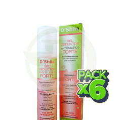 Pack 6x Gel Reductor Anticelulítico Forte 200Ml. Shila