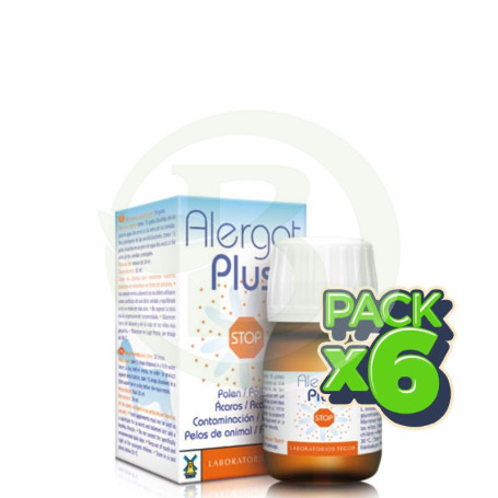 Pack 6x Alergot Plus 30Ml. Tegor