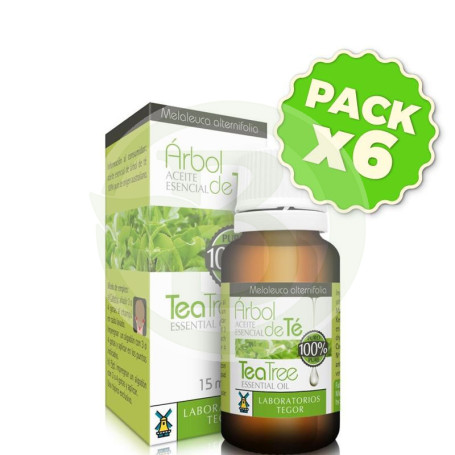 Pack 6x Aceite de Árbol del Té 15Ml. Tegor