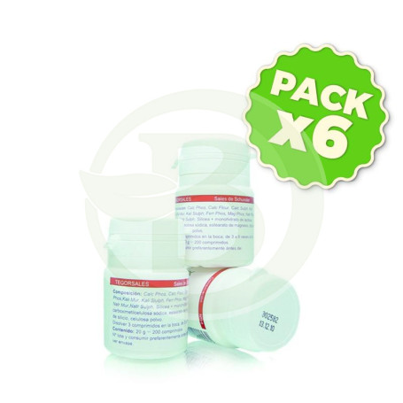 Pack 6x Tegorsal 8 20Gr. Tegor