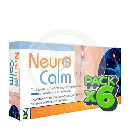 Pack 6x Neuro Calm 30 Comprimidos Infusionables Tegor