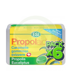 Pack 6x Propolaid Pastilha Mole Eucalipto 50Gr. ESI - Trepat Diet