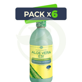 Pack 6x Aloe Vera Zumo Puro 1Lt. ESI - Trepat Diet