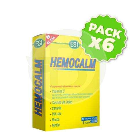 Pack 6x Hemocalm Laboratorios ESI