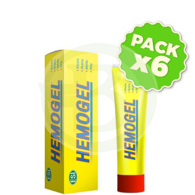 Pack 6x Hemogel Tubo 50Ml. ESI - Trepat Diet