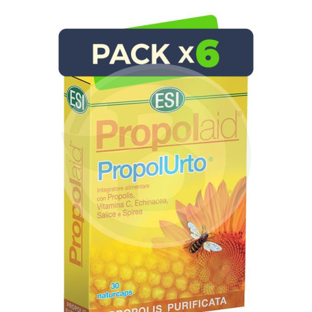 Pack 6x Propolaid PropolUrto 30 Cápsulas ESI - Trepat Diet