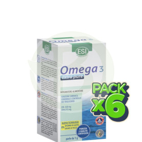 Pack 6x Omega 3 Extra Pure 120 Perlas Esi