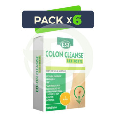 Pack 6x Colon Cleanse Lax Forte 30 Comprimidos Esi