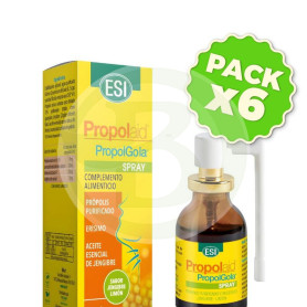 Pack 6x Propolgola Spray Jengibre y Limón 20Ml Esi