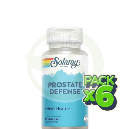 Pack 6x Prostate Defense 90 Cápsulas Solaray
