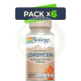 Pack 6x Cordyceps Fermented 500Mg. 60 Cápsulas Solaray