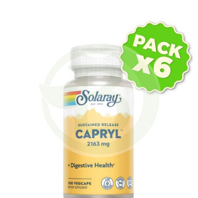 Pack 6x Capryl 100 Cápsulas Solaray