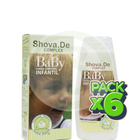 Pack 6x Crema Infantil Baby 250Ml. Shova De