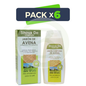 Pack 6x Jabón de Avena 250Ml. Shova De