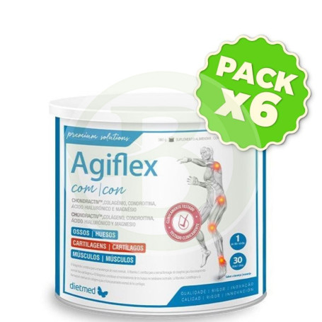 Pack 6x Agiflex Lata 300Gr. Dietmed