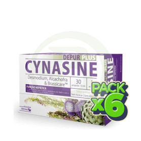 Pack 6x Cynasine Depur Plus 30 Ampollas Dietmed
