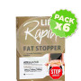 Pack 6x Liporapid Fat Stopper 30 Comprimidos Dietmed