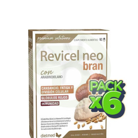 Pack 6x Revicel Neo Bran 60 Cápsulas Dietmed