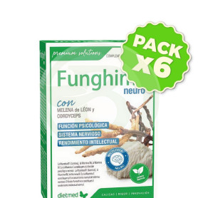 Pack 6x Funghimil Neuro 60 Cápsulas Dietmed