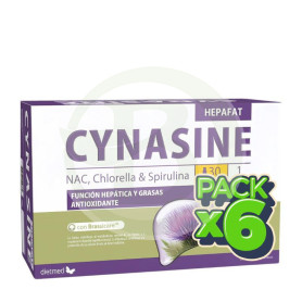 Pack 6x Cynasine Hepafat 30 Ampollas Dietmed