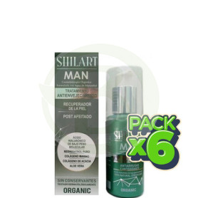 Pack 6x Emulsión Facial Shilart Man 120Ml. Shilart