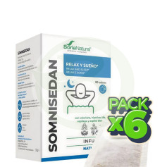 Pacote de 6 Natusor 7 Somnisedán 20 Filtros Soria Natural