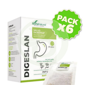 Pack 6x Natusor 24 Digeslán 20 Filtros Soria Natural