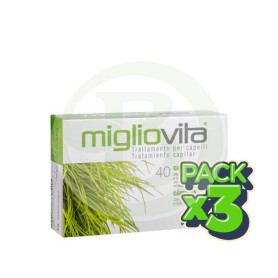 Pack 3x Migliovita 40 Cápsulas Santiveri