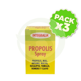 Pack 3x Própolis Spray 15Ml. Integralia