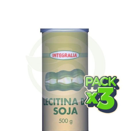 Pack 3x Lecitina de Soja IP 500Gr. Integralia