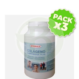 Pack 3x Colágeno Plus 120 Comprimidos Integralia