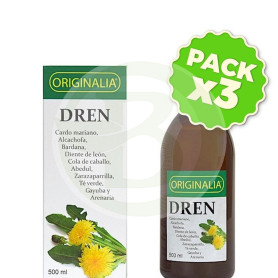 Pack 3x Dren Originalia 500Ml. Integralia