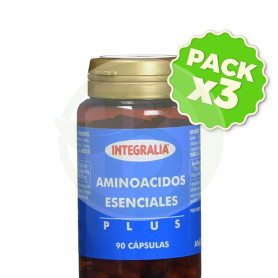 Pack 3x Aminoacidos Esenciales Plus 90 Cap Integralia