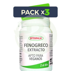 Pack 3x Extrato de Feno-grego 60 Cápsulas Integralia