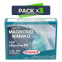 Pack 3x Magnesio Marino con Vitamina B6 30 Cápsulas Integralia