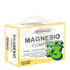 Pack 3x Complexo de Magnésio 60 Cápsulas Integralia